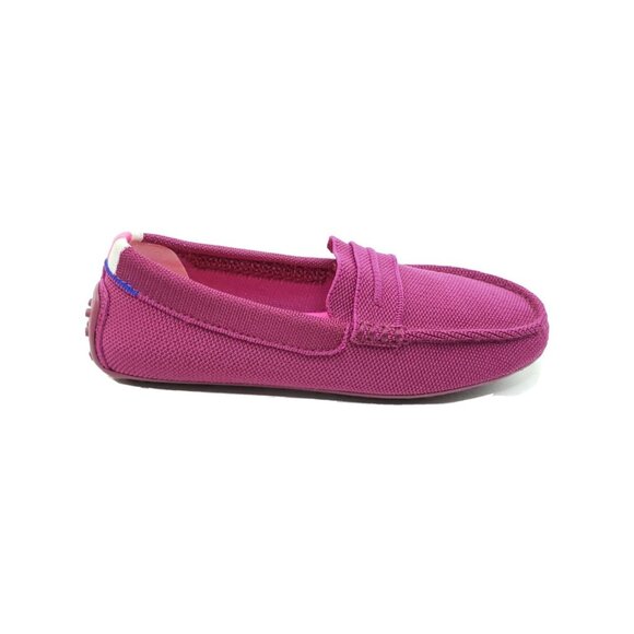 Rothys The Driver Knit Loafers Womens Fuschia Pink Recycled Shoes Size US 6 - Picture 13 of 13
